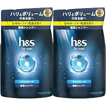 FORDAYS ボリュームコンディショナー 2本セット Amazon | h&s for men(エイチアンドエス フォーメン) コンディショナー